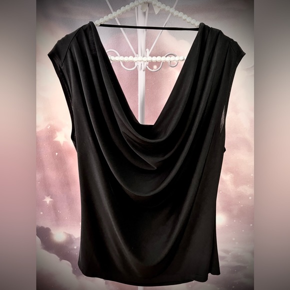 Beautiful classic black top for any occasion. size small-medium - Picture 1 of 8